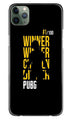 Pubg Winner Winner Case for iPhone 11 Pro  (Design - 177)
