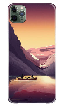 Mountains Boat Case for iPhone 11 Pro (Design - 181)