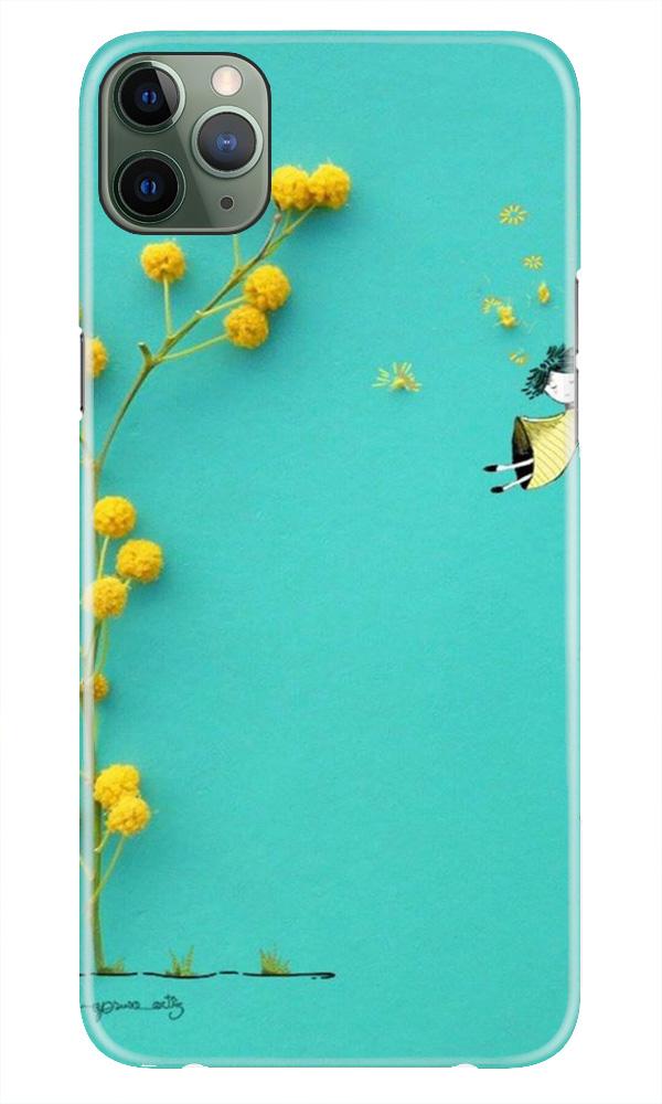 Flowers Girl Case for iPhone 11 Pro (Design No. 216)