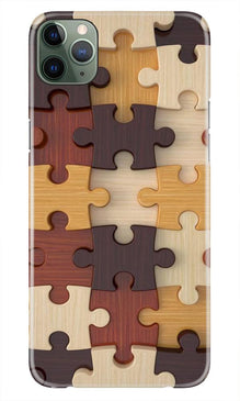Puzzle Pattern Mobile Back Case for iPhone 11 Pro (Design - 217)
