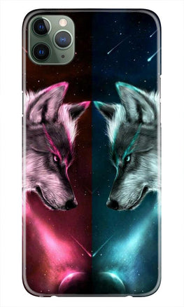 Wolf fight Case for iPhone 11 Pro (Design No. 221)