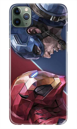 Ironman Captain America Case for iPhone 11 Pro (Design No. 245)