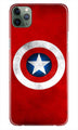 Captain America Case for iPhone 11 Pro (Design No. 249)