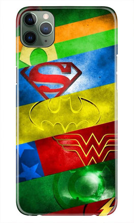 Superheros Logo Case for iPhone 11 Pro (Design No. 251)