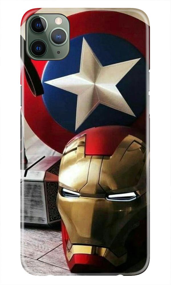 Ironman Captain America Case for iPhone 11 Pro (Design No. 254)
