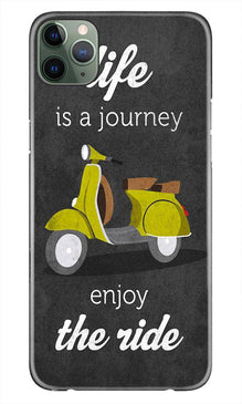 Life is a Journey Mobile Back Case for iPhone 11 Pro (Design - 261)