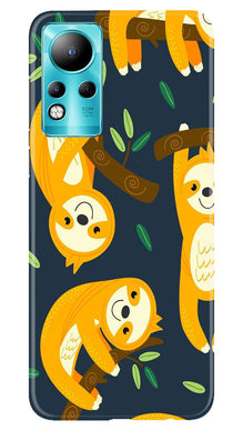 Racoon Pattern Mobile Back Case for Infinix Note 11 (Design - 2)