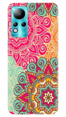 Rangoli art Mobile Back Case for Infinix Note 11 (Design - 6)