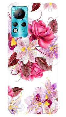 Beautiful flowers Mobile Back Case for Infinix Note 11 (Design - 23)