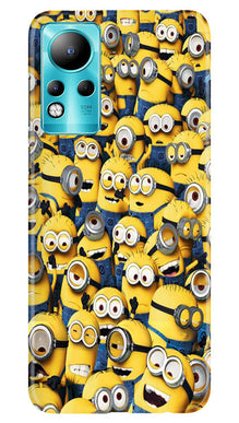 Minions Mobile Back Case for Infinix Note 11  (Design - 126)