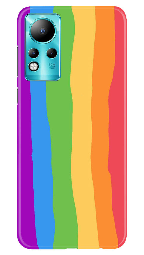 Multi Color Baground Case for Infinix Note 11  (Design - 139)