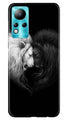 Dark White Lion Case for Infinix Note 11  (Design - 140)