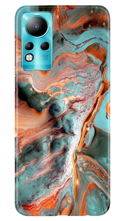 Marble Texture Mobile Back Case for Infinix Note 11 (Design - 270)