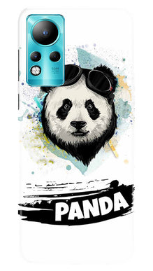Panda Moon Mobile Back Case for Infinix Note 11 (Design - 280)