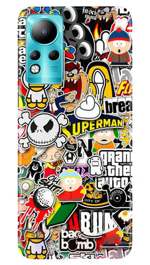 Panda Mobile Back Case for Infinix Note 11 (Design - 281)