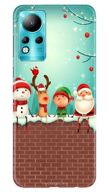 Santa Claus Mobile Back Case for Infinix Note 11 (Design - 296)