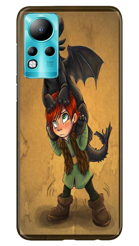 Dragon Mobile Back Case for Infinix Note 11 (Design - 298)