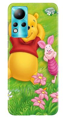 Winnie The Pooh Mobile Back Case for Infinix Note 11 (Design - 308)