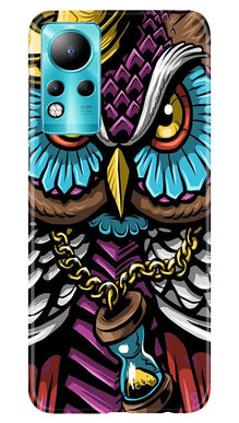 Owl Mobile Back Case for Infinix Note 11 (Design - 318)