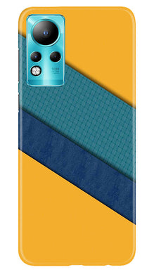 Diagonal Pattern Mobile Back Case for Infinix Note 11 (Design - 329)