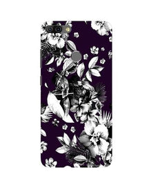 white flowers Mobile Back Case for Infinix Hot 6 Pro (Design - 7)