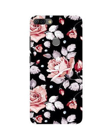 Pink rose Mobile Back Case for Infinix Hot 6 Pro (Design - 12)