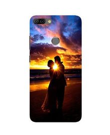 Couple Sea shore Mobile Back Case for Infinix Hot 6 Pro (Design - 13)