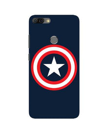 Captain America Mobile Back Case for Infinix Hot 6 Pro (Design - 42)
