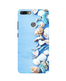 Sea Shells2 Mobile Back Case for Infinix Hot 6 Pro (Design - 64)