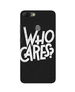 Who Cares Case for Infinix Hot 6 Pro