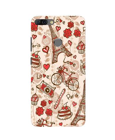 Love Paris Case for Infinix Hot 6 Pro  (Design - 103)