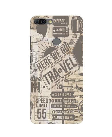 Travel Case for Infinix Hot 6 Pro  (Design - 104)