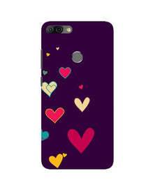 Purple Background Mobile Back Case for Infinix Hot 6 Pro  (Design - 107)
