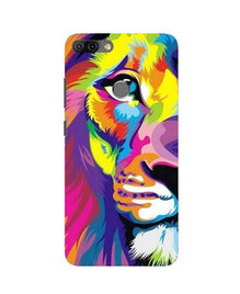 Colorful Lion Mobile Back Case for Infinix Hot 6 Pro  (Design - 110)
