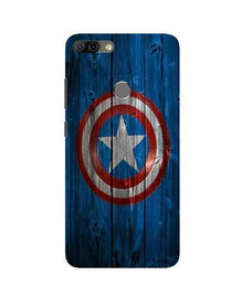 Captain America Superhero Mobile Back Case for Infinix Hot 6 Pro  (Design - 118)