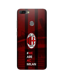 AC Milan Mobile Back Case for Infinix Hot 6 Pro  (Design - 155)