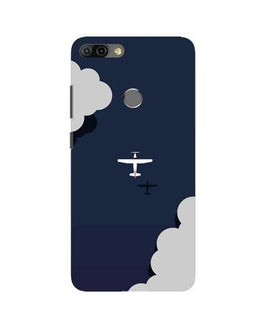 Clouds Plane Case for Infinix Hot 6 Pro (Design - 196)