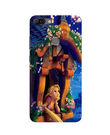 Cute Girl Mobile Back Case for Infinix Hot 6 Pro (Design - 198)