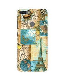 Travel Eiffel Tower Mobile Back Case for Infinix Hot 6 Pro (Design - 206)