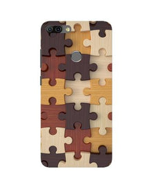 Puzzle Pattern Mobile Back Case for Infinix Hot 6 Pro (Design - 217)