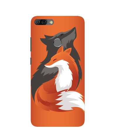 Wolf  Case for Infinix Hot 6 Pro (Design No. 224)