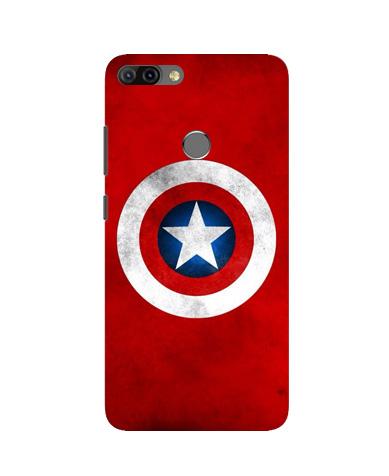 Captain America Case for Infinix Hot 6 Pro (Design No. 249)