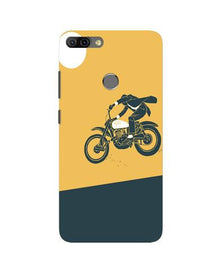 Bike Lovers Mobile Back Case for Infinix Hot 6 Pro (Design - 256)