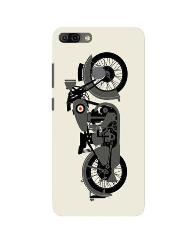 MotorCycle Case for Infinix Hot 6 Pro (Design No. 259)