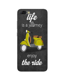 Life is a Journey Mobile Back Case for Infinix Hot 6 Pro (Design - 261)