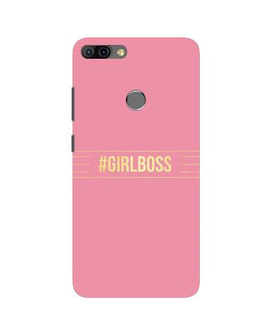 Girl Boss Pink Case for Infinix Hot 6 Pro (Design No. 263)