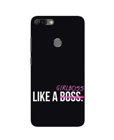 Like a Girl Boss Case for Infinix Hot 6 Pro (Design No. 265)