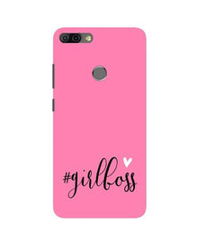 Girl Boss Pink Mobile Back Case for Infinix Hot 6 Pro (Design - 269)