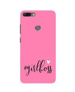Girl Boss Pink Case for Infinix Hot 6 Pro (Design No. 269)