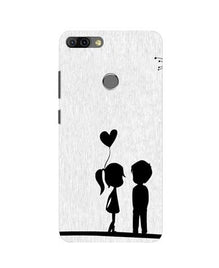 Cute Kid Couple Mobile Back Case for Infinix Hot 6 Pro (Design - 283)